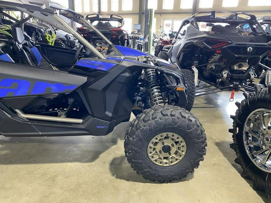 2024 Can-Am® Maverick X3 MAX X rs Turbo RR with Smart-Shox Dazzling Blue & Carbon Black