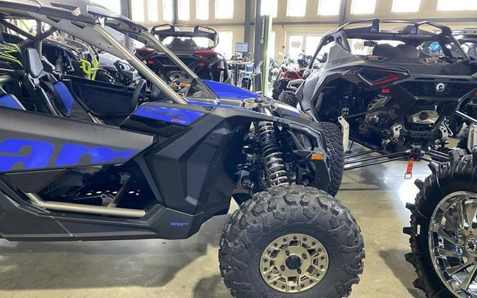 2024 Can-Am® Maverick X3 MAX X rs Turbo RR with Smart-Shox Dazzling Blue & Carbon Black