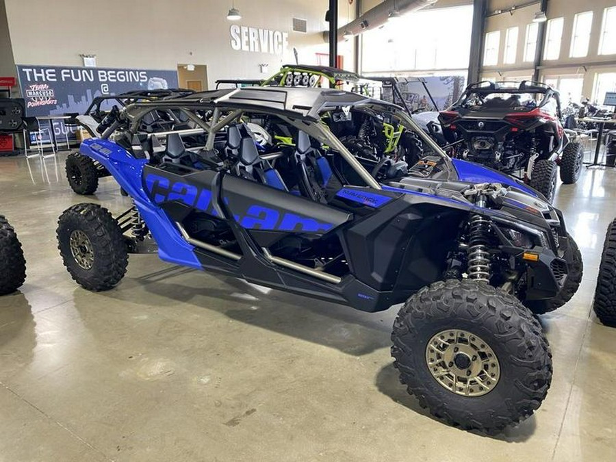 2024 Can-Am® Maverick X3 MAX X rs Turbo RR with Smart-Shox Dazzling Blue & Carbon Black