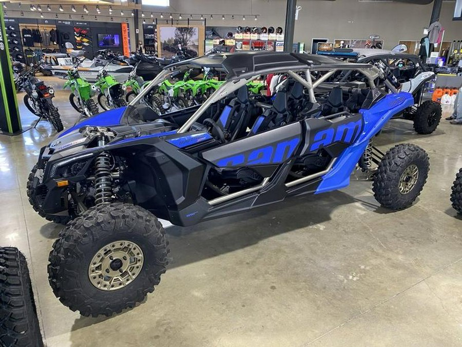 2024 Can-Am® Maverick X3 MAX X rs Turbo RR with Smart-Shox Dazzling Blue & Carbon Black