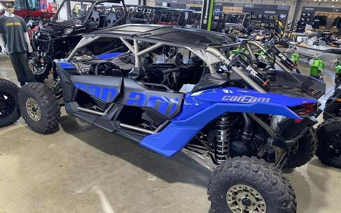 2024 Can-Am® Maverick X3 MAX X rs Turbo RR with Smart-Shox Dazzling Blue & Carbon Black