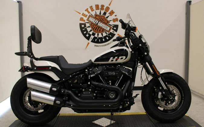 2022 FXFBS Fat Bob® 114 - In White Sand Pearl