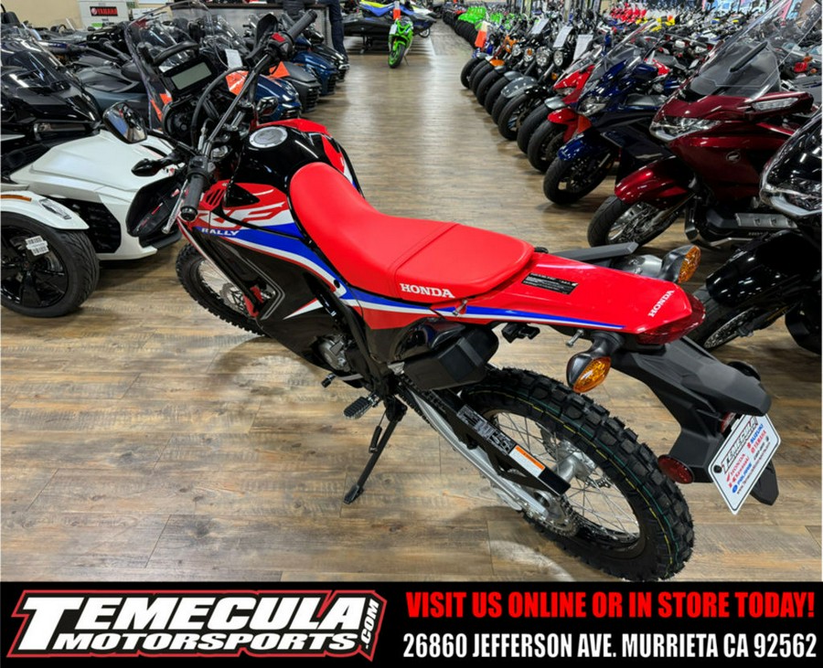 2023 Honda CRF 300L Rally ABS