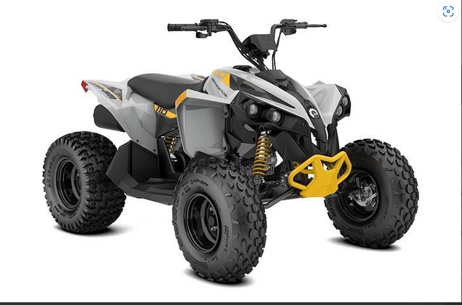 2024 Can-Am Renegade 110 EFI Gray & Yellow / Blue & Black