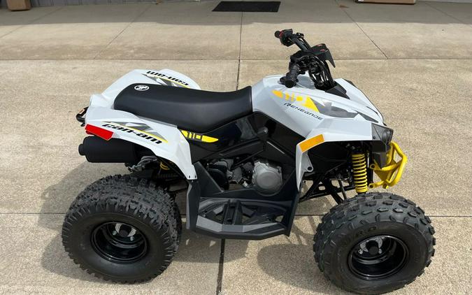 2024 Can-Am Renegade 110 EFI Gray & Yellow / Blue & Black