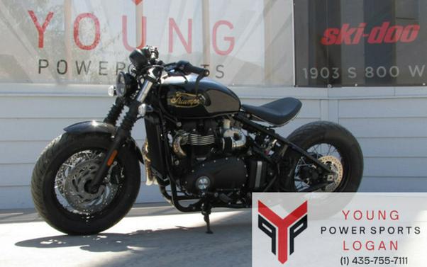 2025 Triumph Bonneville Bobber TFC Phantom Black/Marble Gold