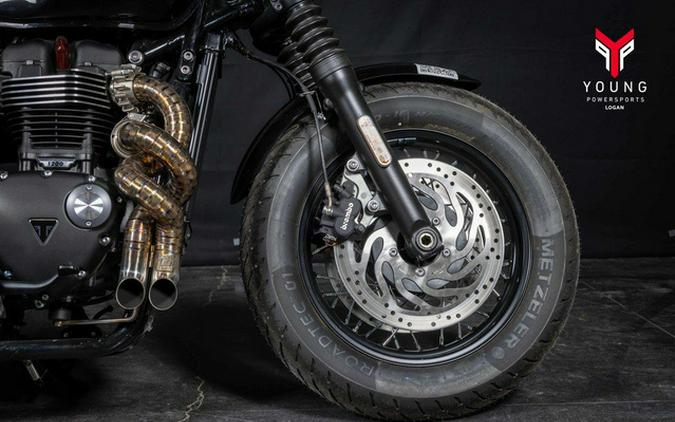 2025 Triumph Bonneville Bobber TFC Phantom Black/Marble Gold