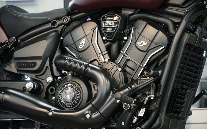2026 Indian Scout Bobber Limited +Tech Maroon Metallic Smoke