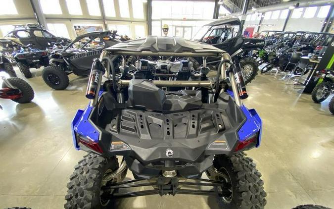 2024 Can-Am® Maverick X3 MAX X rs Turbo RR with Smart-Shox Dazzling Blue & Carbon Black