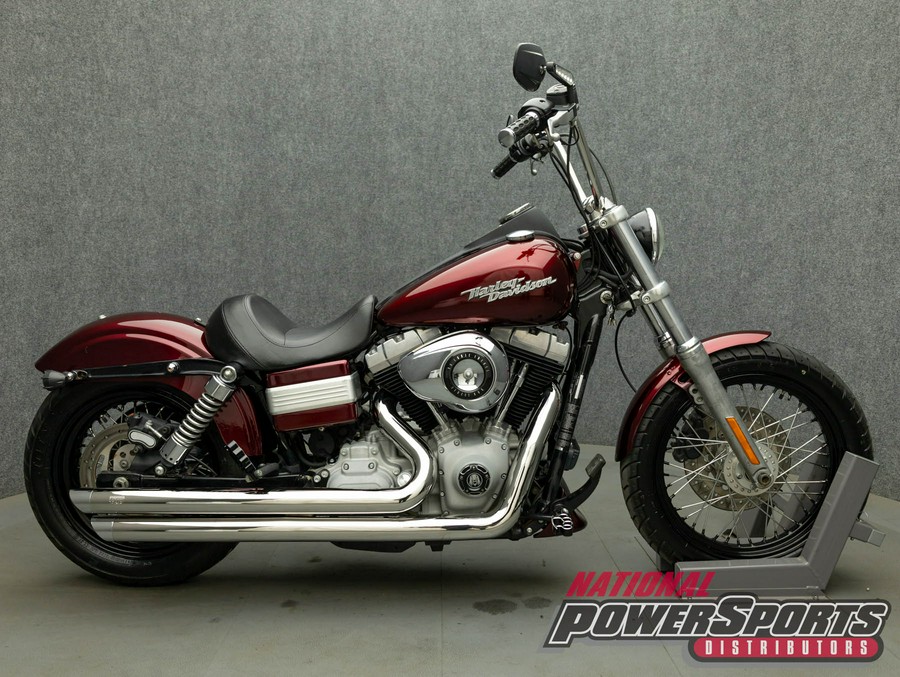 2009 HARLEY DAVIDSON FXDB DYNA STREET BOB