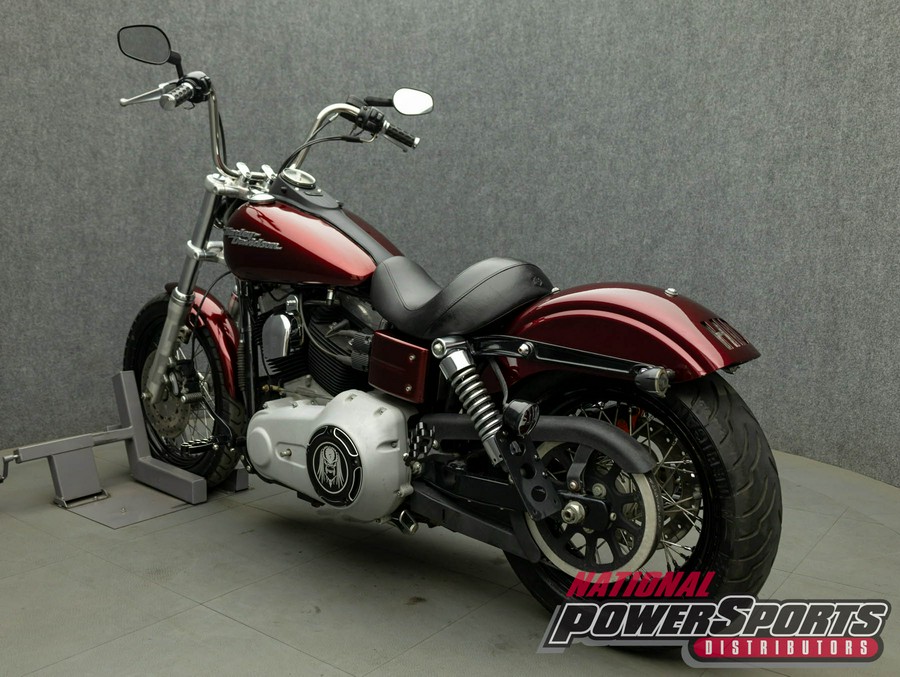 2009 HARLEY DAVIDSON FXDB DYNA STREET BOB