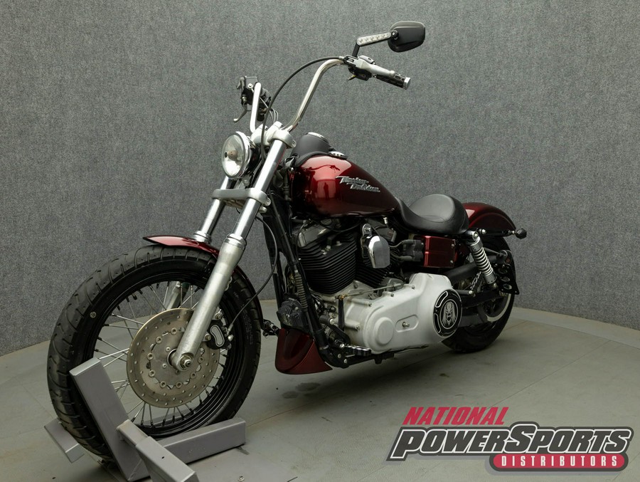 2009 HARLEY DAVIDSON FXDB DYNA STREET BOB