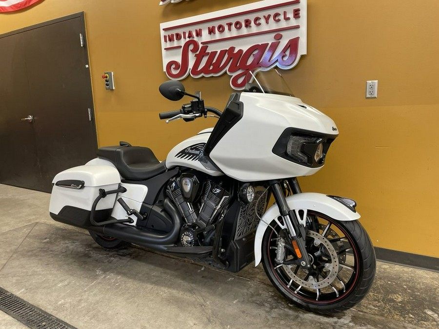 2021 Indian Motorcycle® Challenger® Dark Horse White Smoke