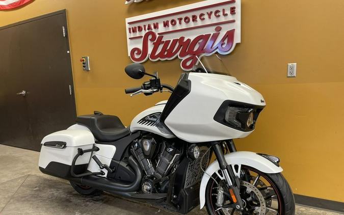 2021 Indian Motorcycle® Challenger® Dark Horse White Smoke