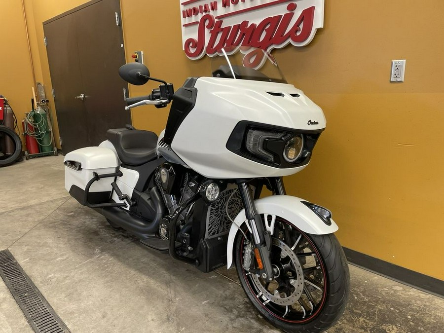 2021 Indian Motorcycle® Challenger® Dark Horse White Smoke