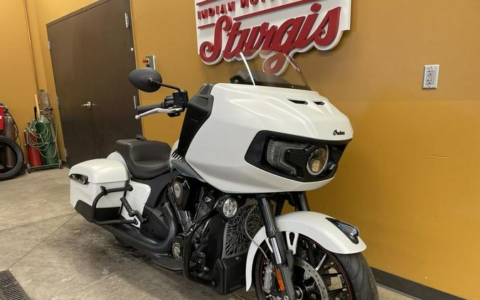 2021 Indian Motorcycle® Challenger® Dark Horse White Smoke