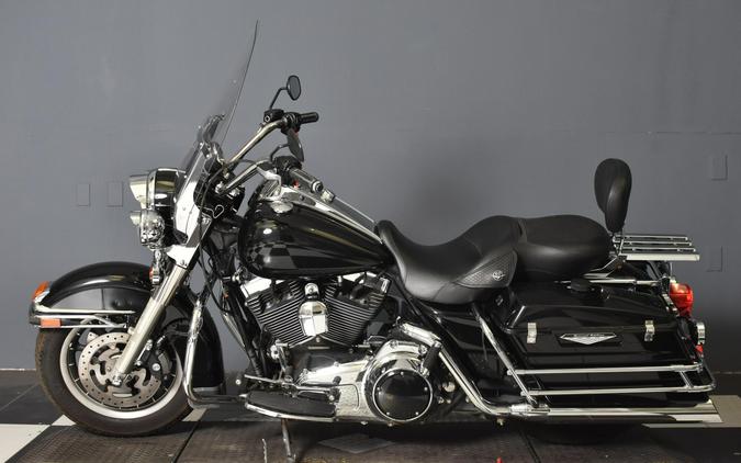2008 Harley-Davidson Road King Black FLHP