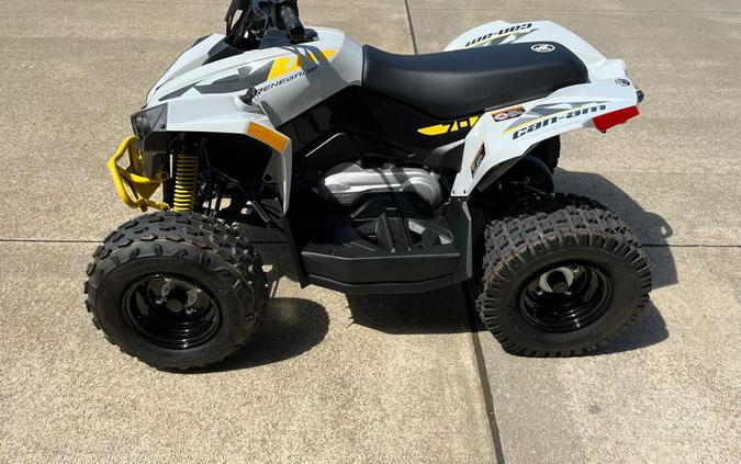 2024 Can-Am Renegade 70 EFI Gray & Yellow / Blue & Black