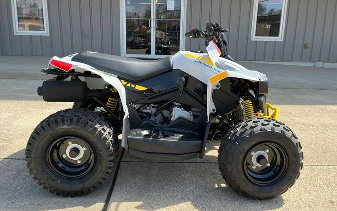 2024 Can-Am Renegade 70 EFI Gray & Yellow / Blue & Black