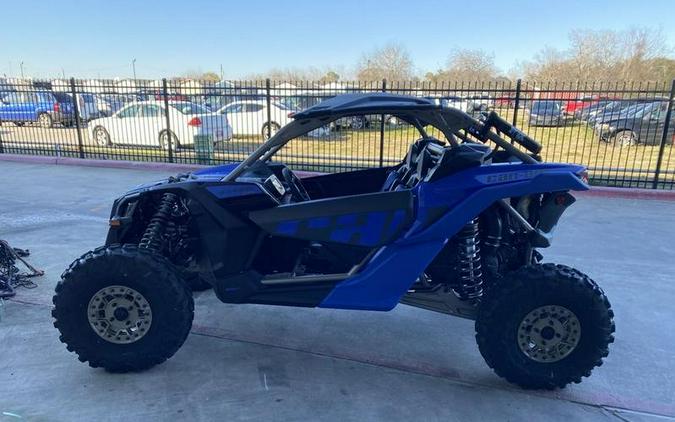 2024 Can-Am® Maverick X3 X rs Turbo RR with Smart-Shox Dazzling Blue & Carbon Black