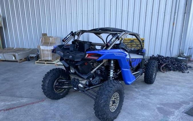 2024 Can-Am® Maverick X3 X rs Turbo RR with Smart-Shox Dazzling Blue & Carbon Black