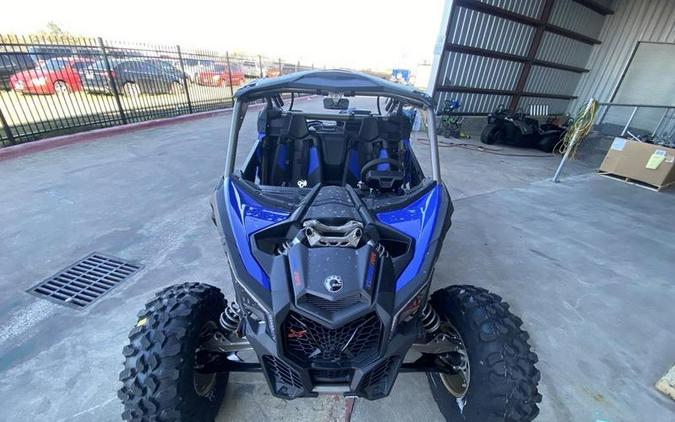 2024 Can-Am® Maverick X3 X rs Turbo RR with Smart-Shox Dazzling Blue & Carbon Black