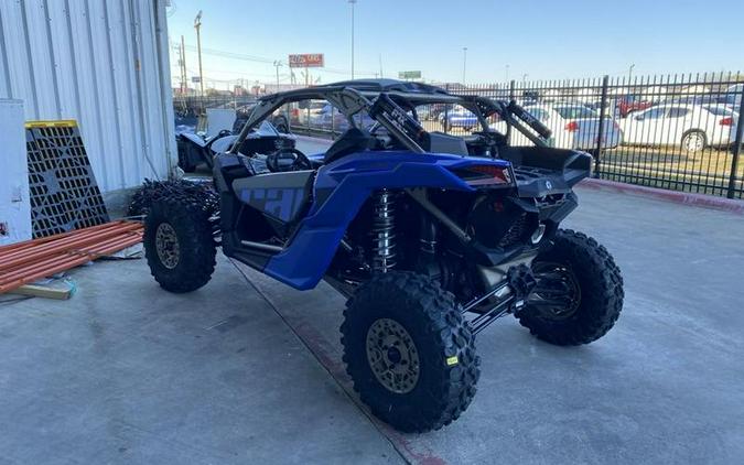 2024 Can-Am® Maverick X3 X rs Turbo RR with Smart-Shox Dazzling Blue & Carbon Black