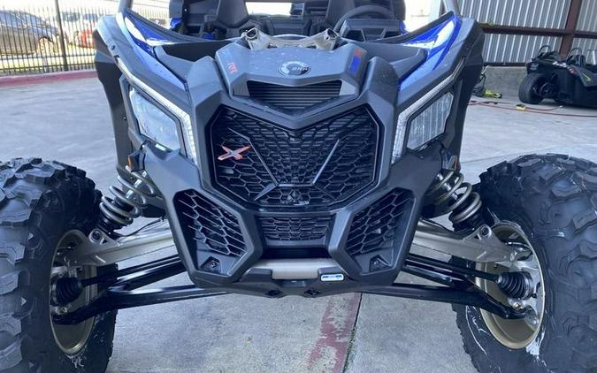 2024 Can-Am® Maverick X3 X rs Turbo RR with Smart-Shox Dazzling Blue & Carbon Black