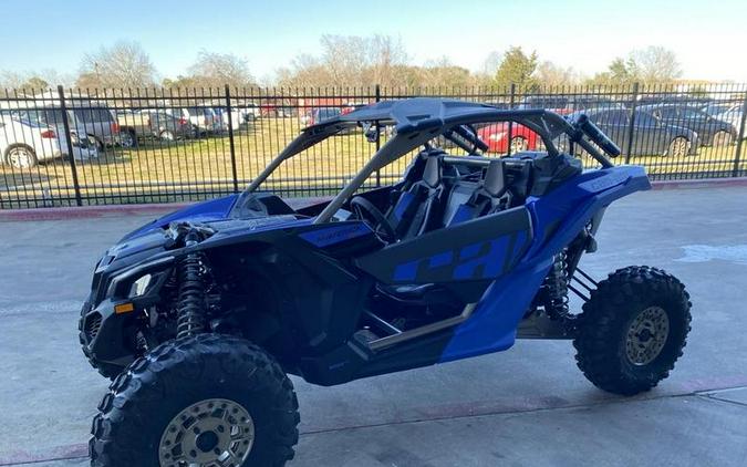 2024 Can-Am® Maverick X3 X rs Turbo RR with Smart-Shox Dazzling Blue & Carbon Black