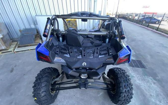 2024 Can-Am® Maverick X3 X rs Turbo RR with Smart-Shox Dazzling Blue & Carbon Black