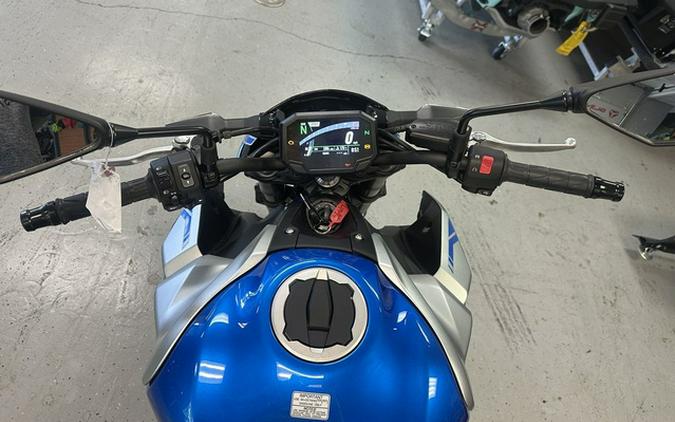 2020 Kawasaki Z900 ABS Candy Plasma Blue/Metallic Silver