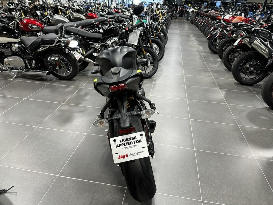 2022 Triumph Street Triple RS Matte Jet Black