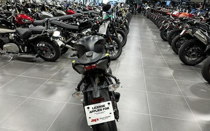 2022 Triumph Street Triple RS Matte Jet Black