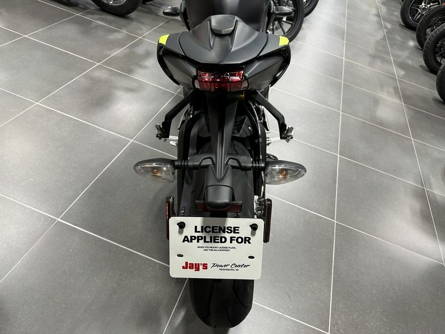 2022 Triumph Street Triple RS Matte Jet Black