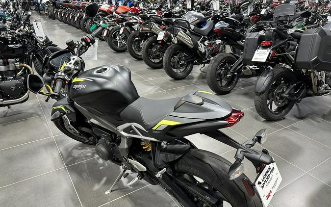 2022 Triumph Street Triple RS Matte Jet Black