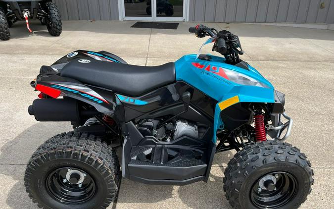 2024 Can-Am Renegade 70 EFI Gray & Yellow / Blue & Black