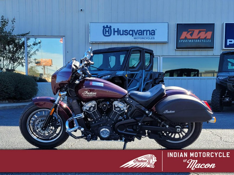 2021 Indian Motorcycle® Scout® ABS Maroon Metallic/Crimson Metallic