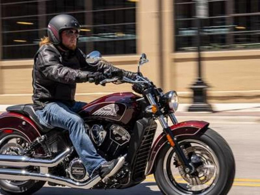 2021 Indian Motorcycle® Scout® ABS Maroon Metallic/Crimson Metallic