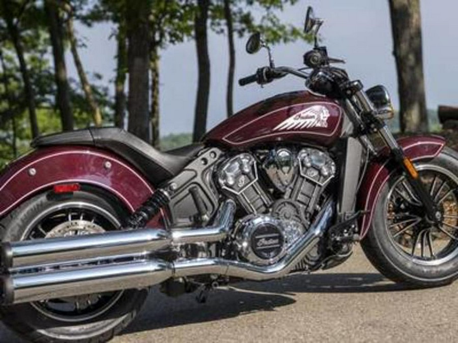 2021 Indian Motorcycle® Scout® ABS Maroon Metallic/Crimson Metallic