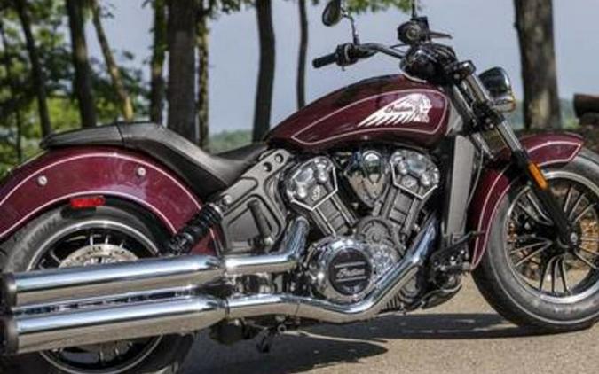 2021 Indian Motorcycle® Scout® ABS Maroon Metallic/Crimson Metallic
