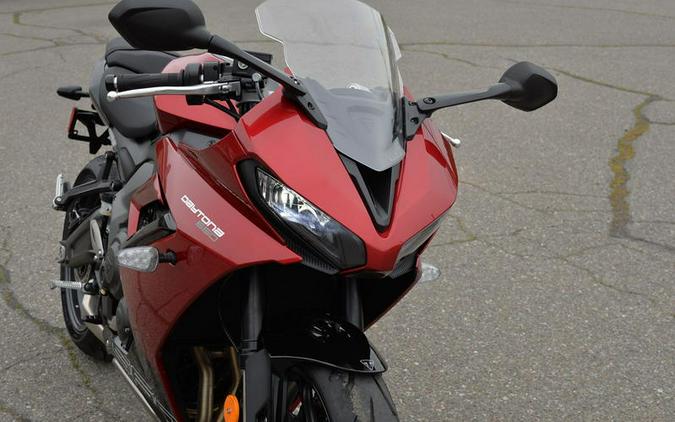 2025 Triumph Daytona 660 Carnival Red/Sapphire Black