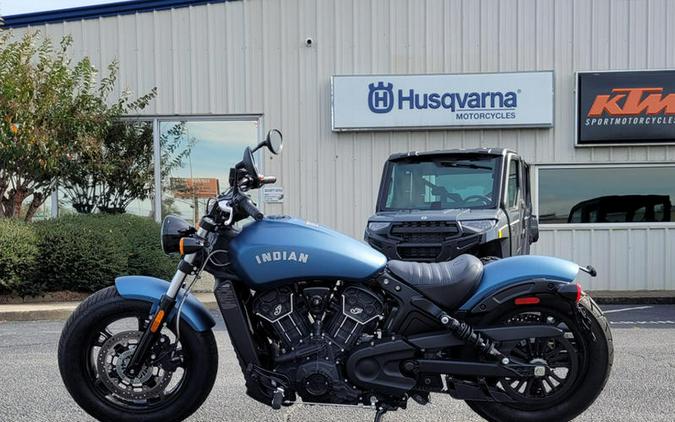 2021 Indian Motorcycle® Scout® Bobber Sixty ABS Blue Slate Smoke