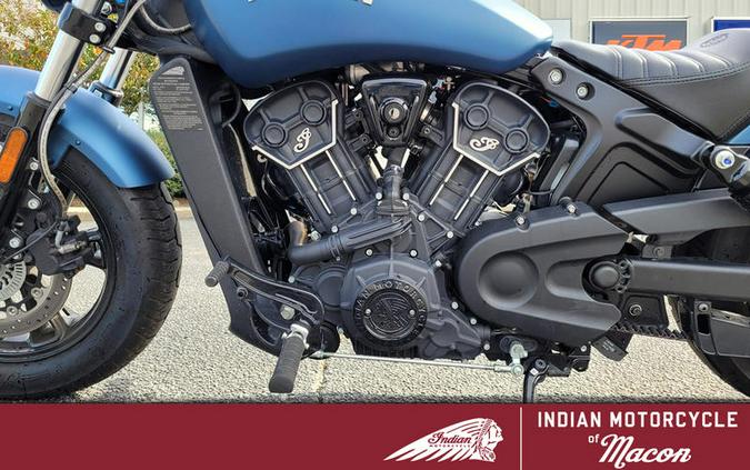 2021 Indian Motorcycle® Scout® Bobber Sixty ABS Blue Slate Smoke