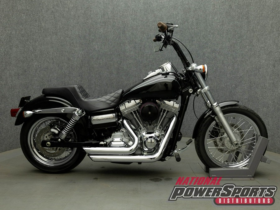 2009 HARLEY DAVIDSON FXDC DYNA SUPER GLIDE CUSTOM