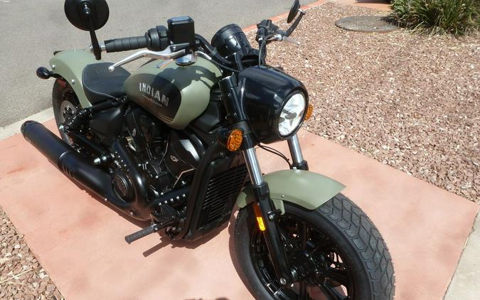 2026 Indian Motorcycle® Scout® Bobber Limited +Tech Moss Green Smoke
