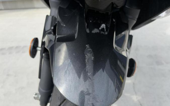 2023 Kawasaki Ninja® 400 Metallic Magnetic Dark Gray/Twilight Blue