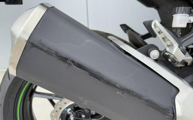 2023 Kawasaki Ninja® 400 Metallic Magnetic Dark Gray/Twilight Blue