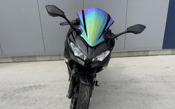 2023 Kawasaki Ninja® 400 Metallic Magnetic Dark Gray/Twilight Blue