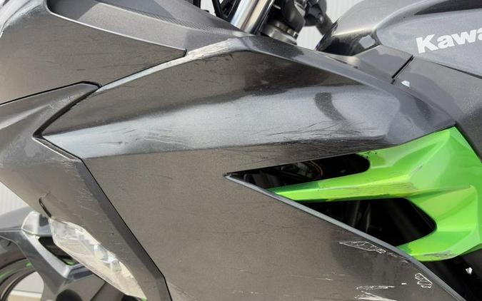 2023 Kawasaki Ninja® 400 Metallic Magnetic Dark Gray/Twilight Blue