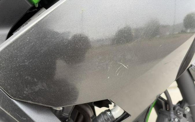 2023 Kawasaki Ninja® 400 Metallic Magnetic Dark Gray/Twilight Blue